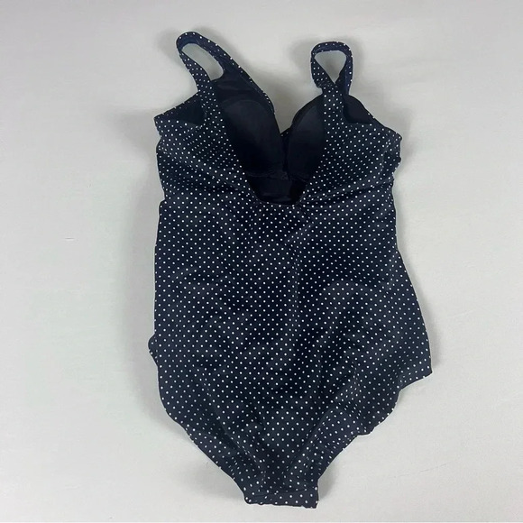 NWOT Miraclesuit Pin Point Oceanus One Piece Swimsuit - Picture 3 of 6
